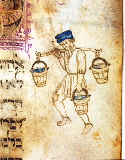 A Jewish Water-Carrier by Italian School
