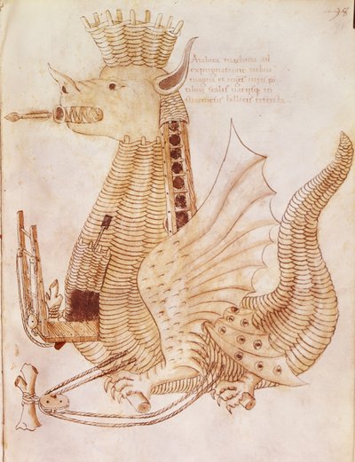 Design for a siege engine, from 
