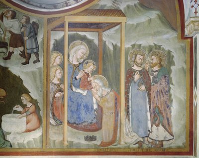 Adoration of the Magi, Chapel of Our Lady by Italian School