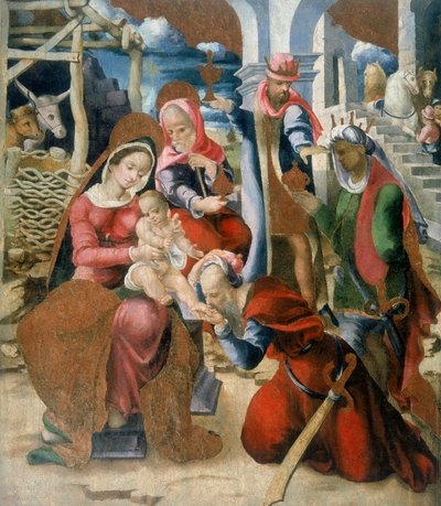 Adoration of the Magi by Italian School