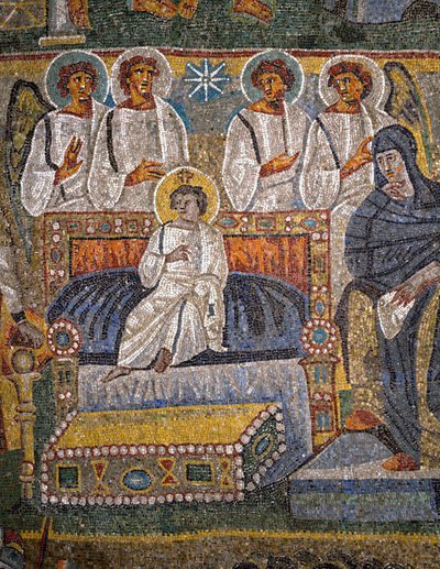 Adoration of the Magi (detail) by Italian School