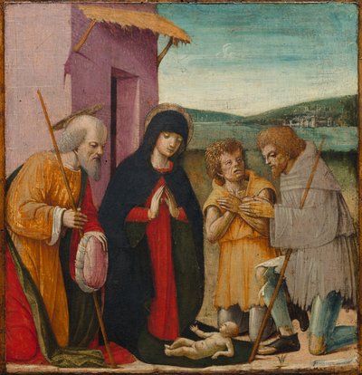 Adoration of the Shepherds by Italian School