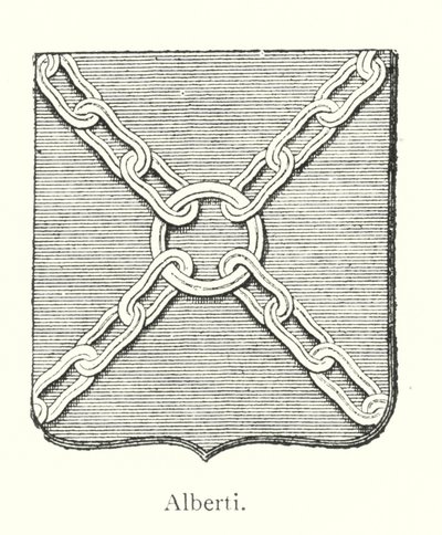 Alberti (engraving) by Italian School