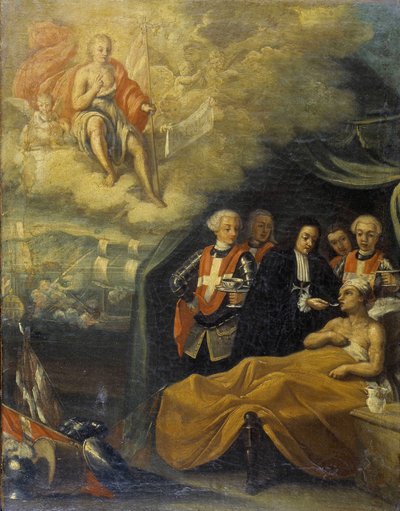 Allegory to the Order of Malta by Italian School