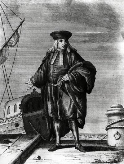 An Admiral from the Venetian Arsenal (engraving) by Italian School