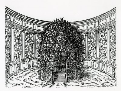 An Arbour, from Hypnerotomachia Poliphili, attributed to Francesco Colonna, published 1499 by Italian School