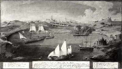 An Incident in the Life of the Venetian Captain Ivanovich da Dabrota and his Brother Tseppo against Turkish Pirates by Italian School