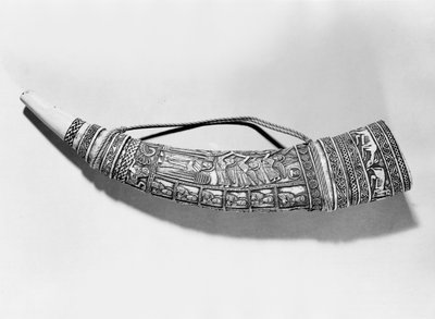 An oliphant, from the Treasure of St. Arnoul at Metz, Amalfi Workshop by Italian School