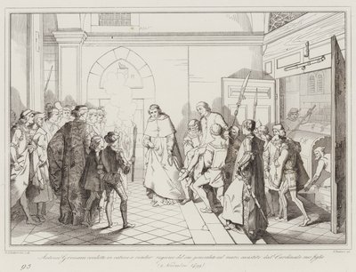 Antonio Grimani brought in chains to account for his generalship at sea by Italian School