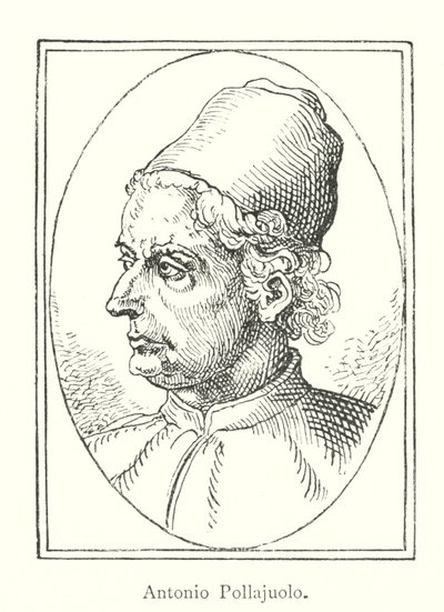 Antonio Pollaiuolo (engraving) by Italian School