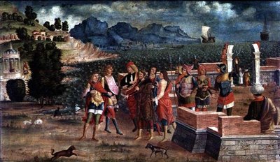 Apollo and Poseidon Come to Assist Laomedon, c.1500 by Italian School