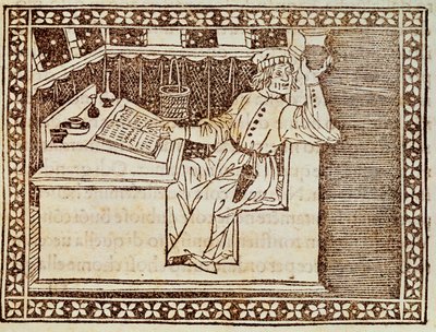 Apothecary Practitioner, Florentine Engraving from The Book of Chess by Italian School