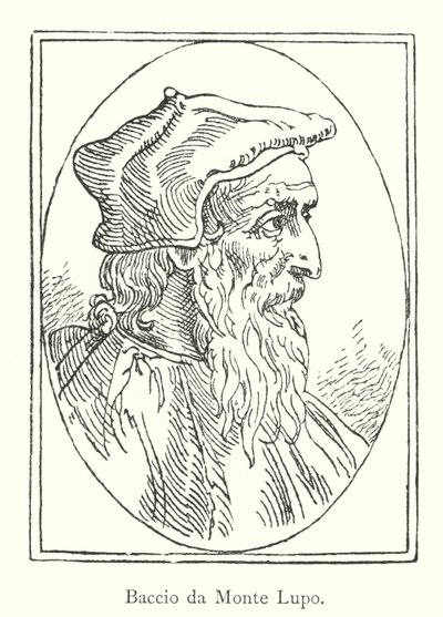 Baccio da Montelupo (engraving) by Italian School