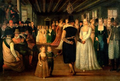 Ball in Venice in Honour of Foreign Visitors by Italian School