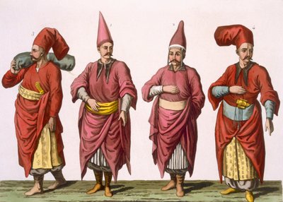 Baltadji, Kizlar-Aga etc., plate 6 from Part III, Volume I of The History of the Nations, engraved by V. Raineri by Italian School