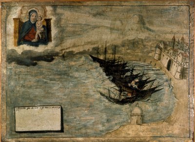 Boats Could Fail on the Shore (Ex Voto of the 17th Century of the Church of the Madonna dell