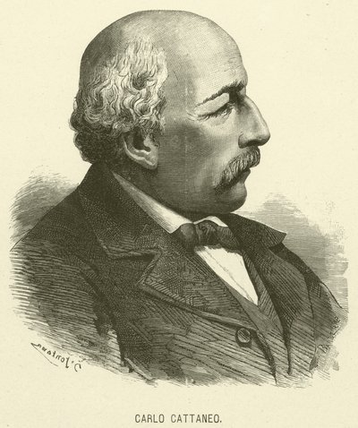 Carlo Cattaneo by Italian School
