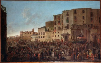 Carnival in Naples, Italy by Italian School