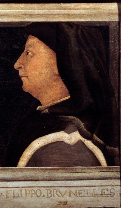 Cassone featuring 5 portraits of the Master of the Florentine Renaissance (detail) by Italian School