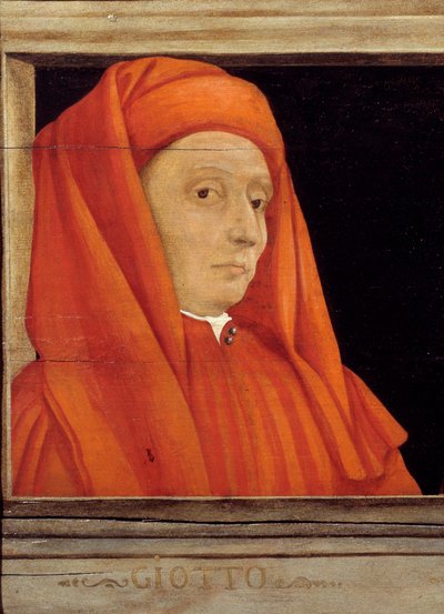 Cassone with 5 portraits of the Master of the Florentine Renaissance (detail) by Italian School