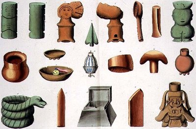 Central American Utensils, plate 45 from 