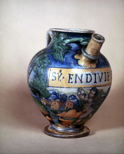 Ceramic Jug of Urbin. 16th Century. Museo del Castello. Milan by Italian School