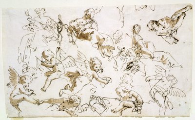 Cherubs by Italian School