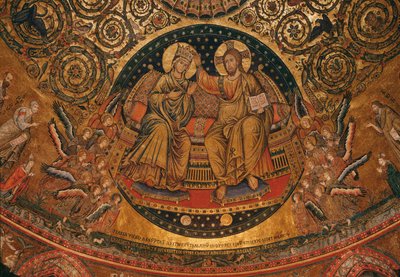 Coronation of the Virgin, 1296 by Italian School