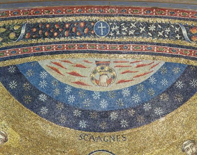 Coronation of the Virgin and Sky by Italian School