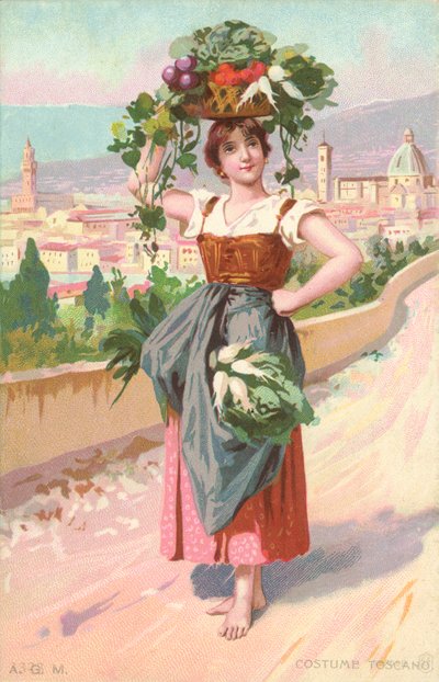 Tuscan Costume by Italian School