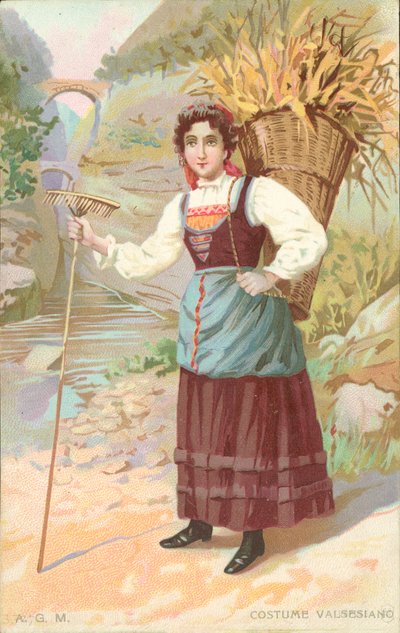 Valsesian Costume by Italian School