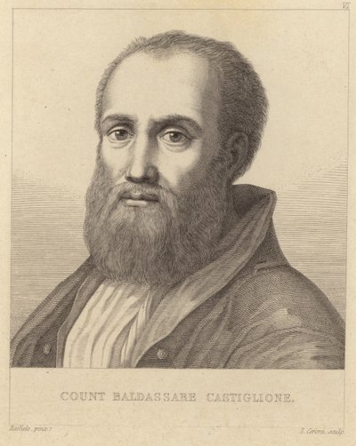 Count Baldassare Castiglione by Italian School