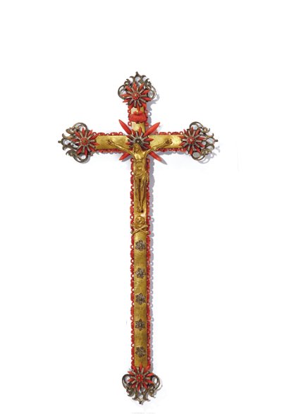 Crucifix, Trapani, first half of the 17th century by Italian School
