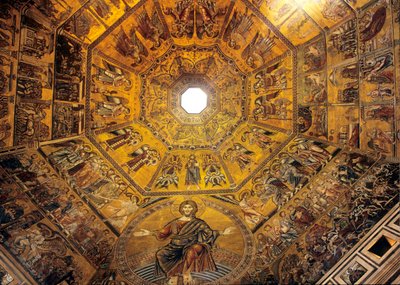 Cupola of the Baptistery of San Giovanni by Italian School