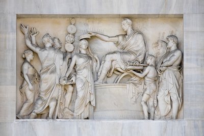 Detail of Arch of Peace, Milan, Italy by Italian School