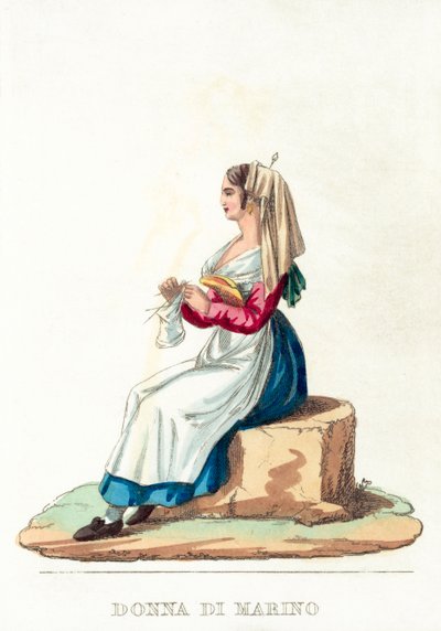 Woman of Marino by Italian School