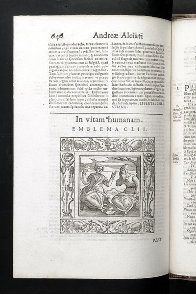 Emblem 152, In Vitam Humanum, from Andrea Alciato