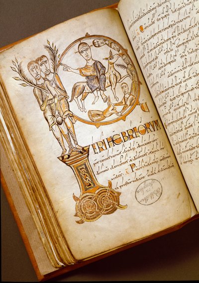 Entrance in Jerusalem Manuscript from the Bologna School by Italian School