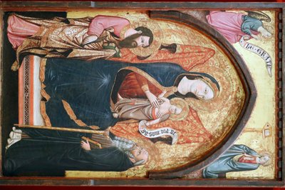 Virgin Mary with Bartholomew and Anthony by Italian School