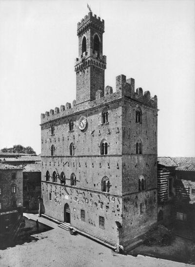 Exterior View of the Palazzo dei Priori by Italian School