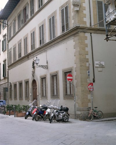 Facade of the Casa Buonarroti by Italian School