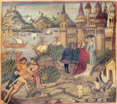 Facsimile of the School of Salerno, from the Canon of Medicine by Avicenna by Italian School