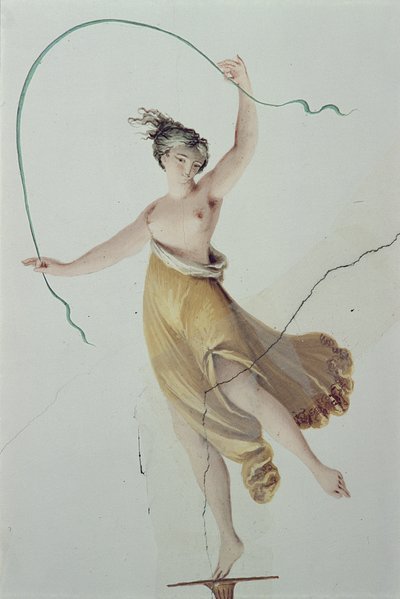 Figure from the Ceiling of Empress Maria Anna