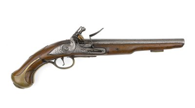 Flintlock .579 Inch Pistol Owned by Colonel Charles Churchill by Italian School