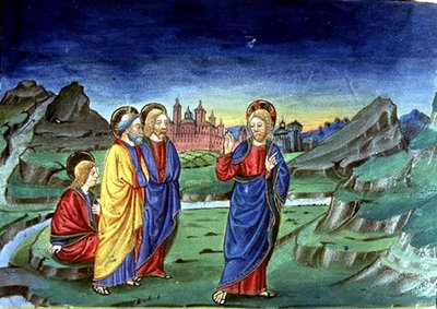 After the Transfiguration Christ Tells the Apostles Not to Reveal This Fact Until After the Resurrection by Italian School