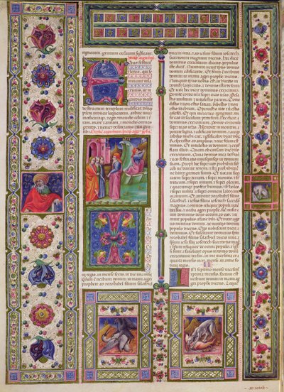 Book of the Prophet Haggai, from the Borso d