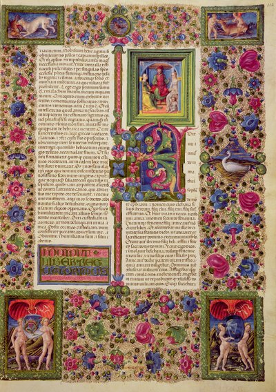 The First Book of Kings, from the Borso d