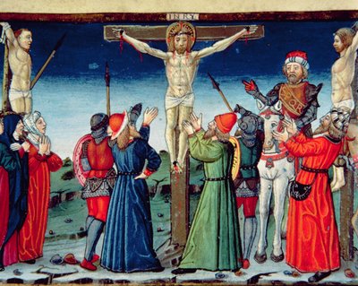 Crucifixion, illustration from the 