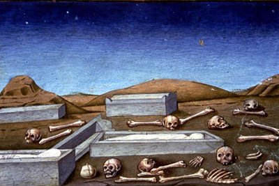 The Last Judgement: The Dead Rise from the Grave by Italian School