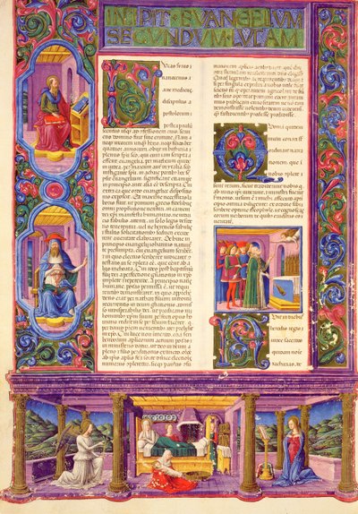 Second Gospel of Luke, from the Borso d
